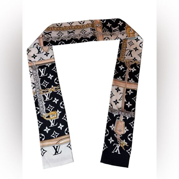 Louis Vuitton Silk Confidental Bandeau - Picture 1 of 4